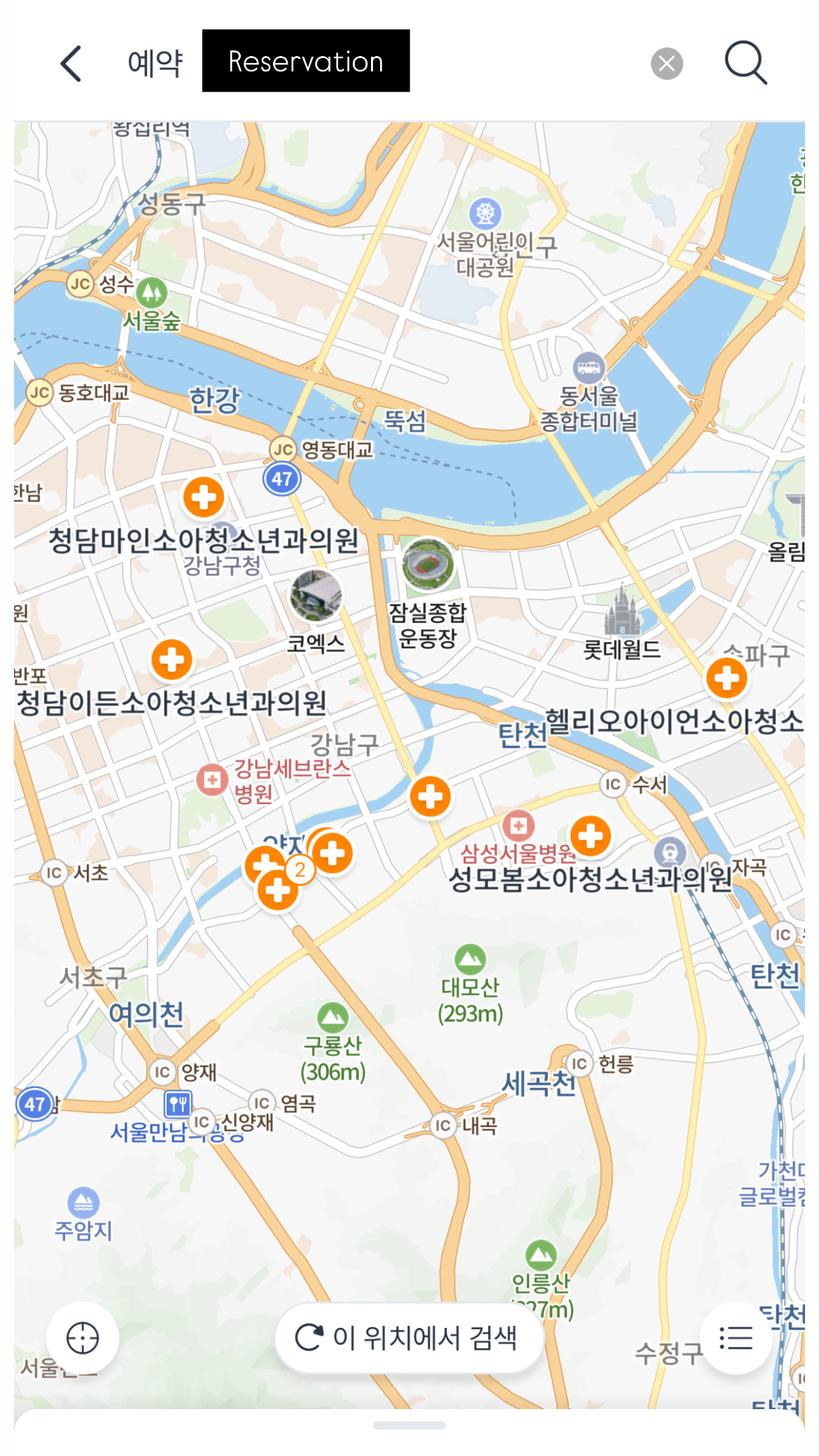 Booking doctor appointments via mobile app in Korea