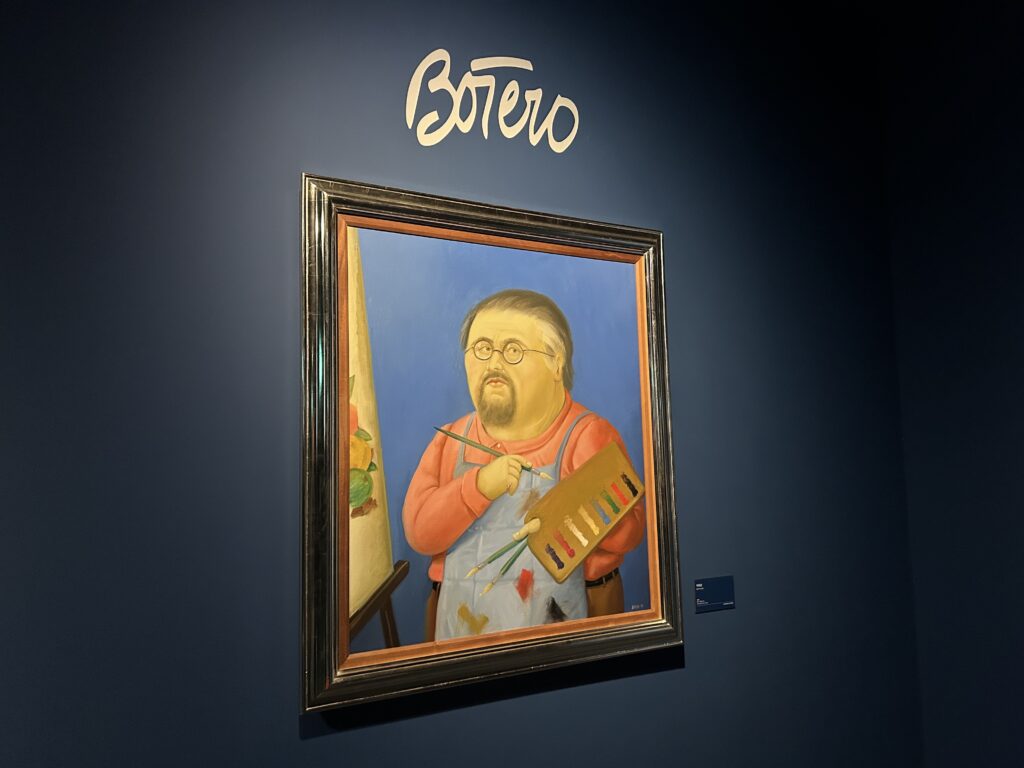 Fernando Botero Exhibition Seoul: the self portrait of Fernando Botero